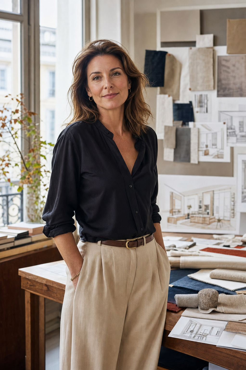 Juliette Garcia, fondatrice d'Atelier, dans son studio à Nîmes